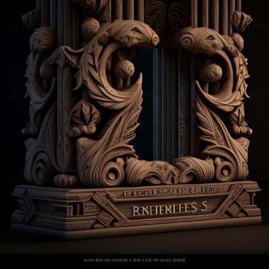 3D model Pillars of Eternity game (STL)